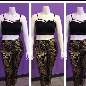 Black Crop Top